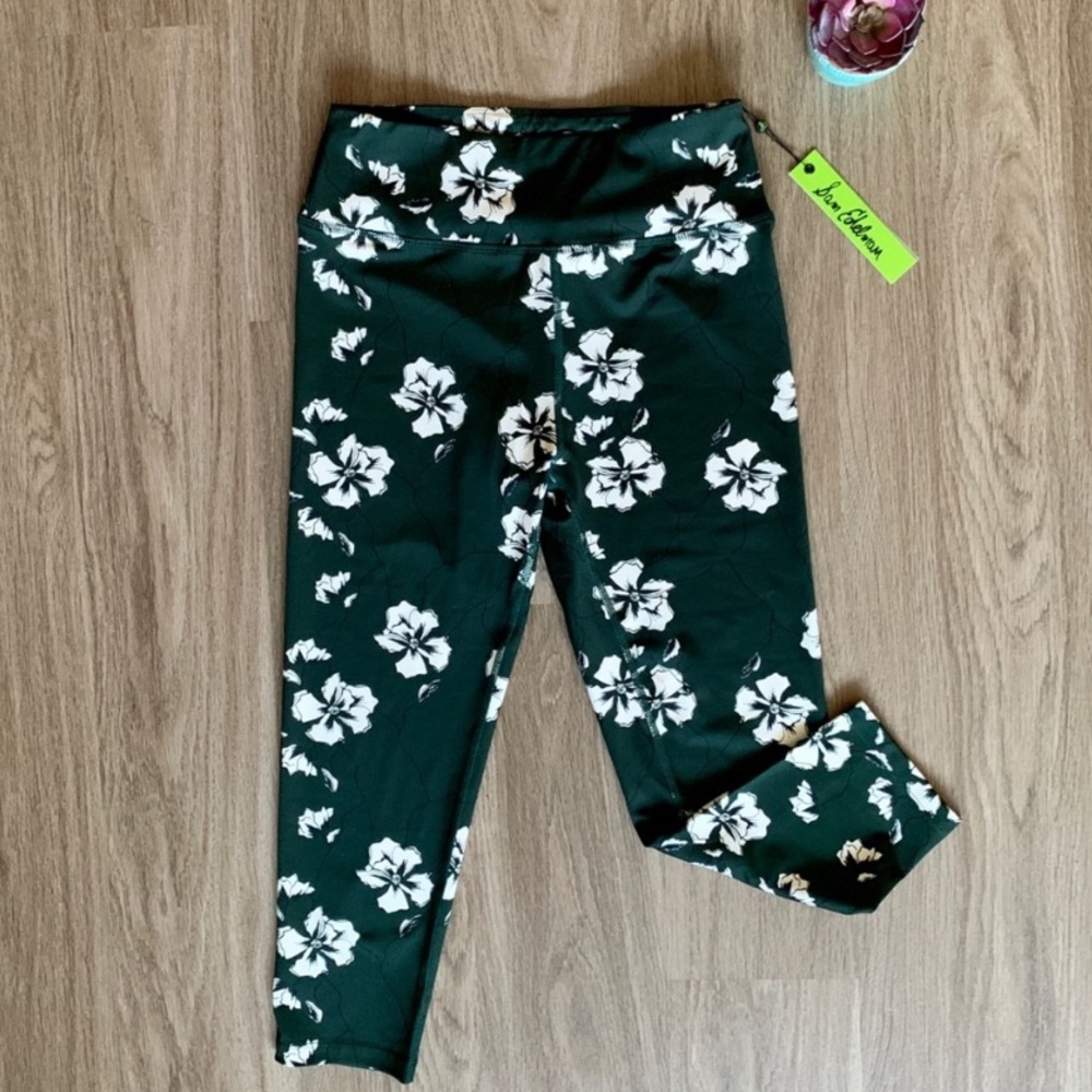 NWT Sam Edelman Garden Print Leggings